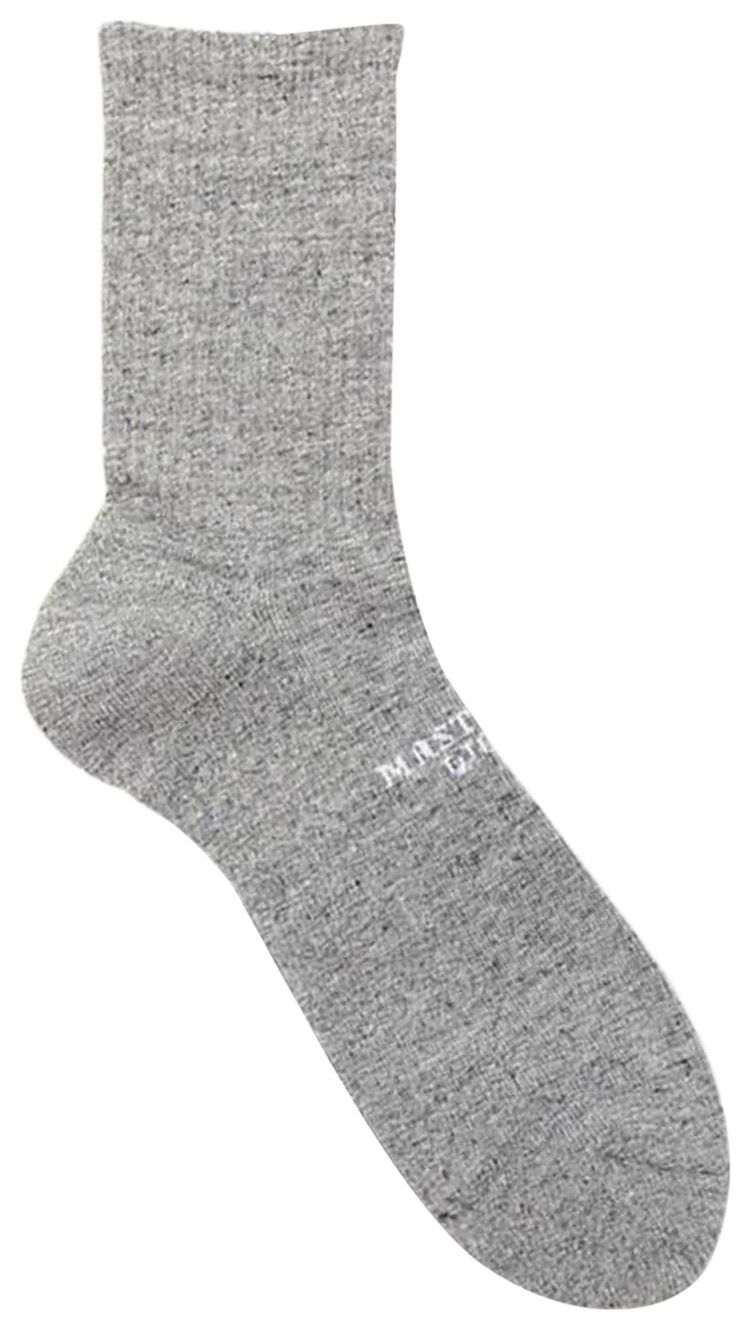 Mastermind World Distressed Crew Socks Top Grey