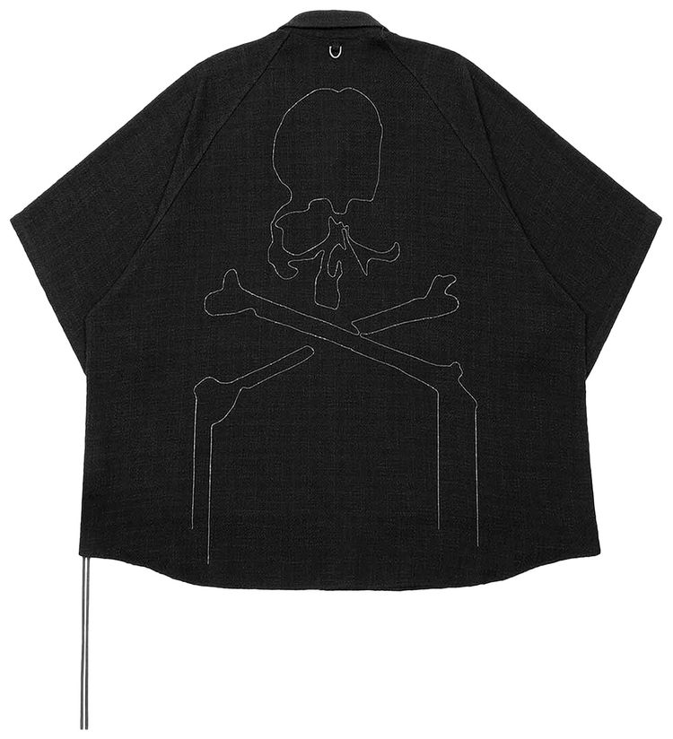 Mastermind Big Tweed Short Sleeve Shirt Black