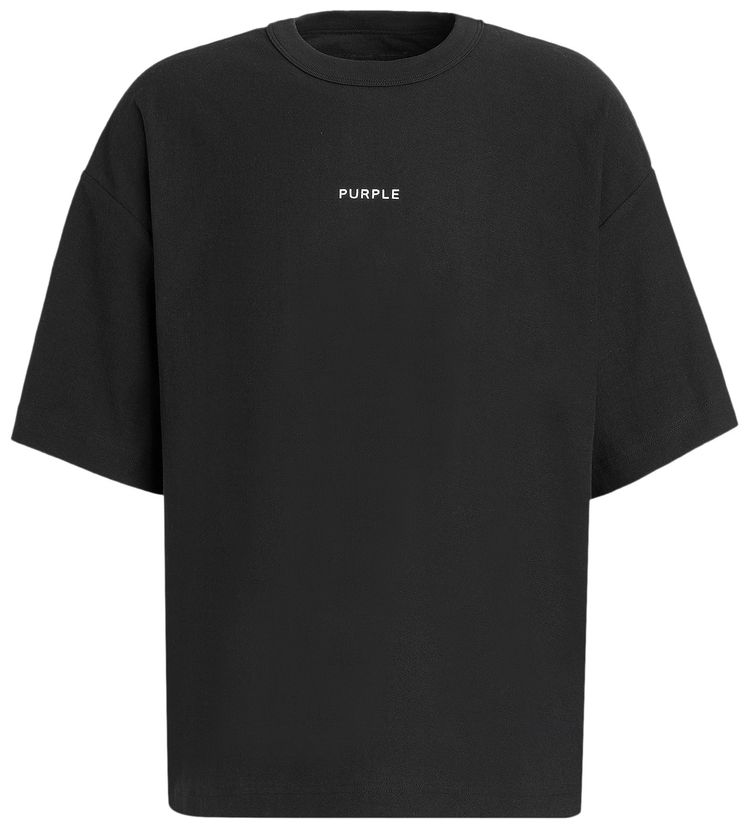 PURPLE BRAND Arched Gothic Tee Black