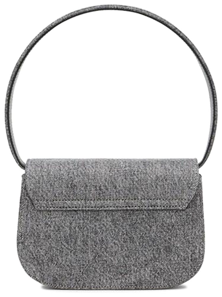 Diesel 1DR Bleached Denim Bag Grey