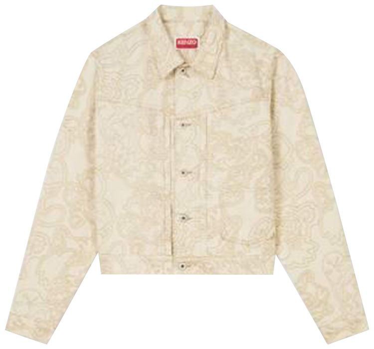Kenzo x Verdy Trucker Jacket Rinse White Denim