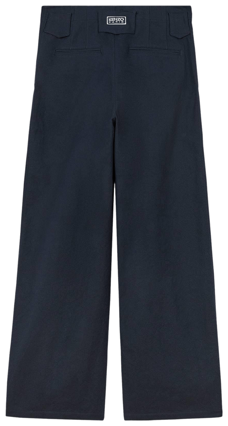 Kenzo Pleated Oversize Pant BlueBlack