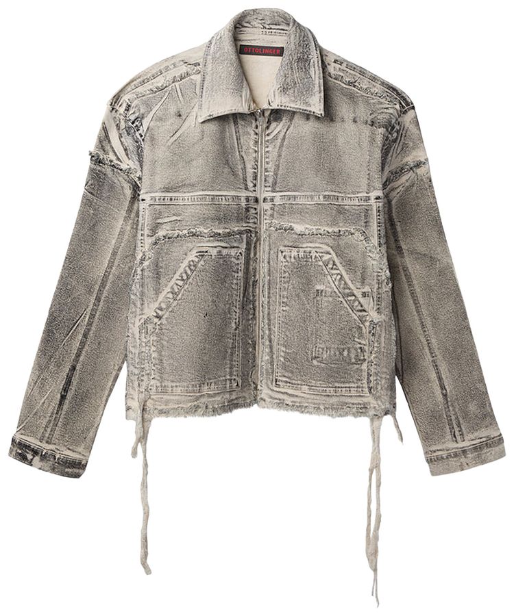 Ottolinger Oversized Denim Jacket Black