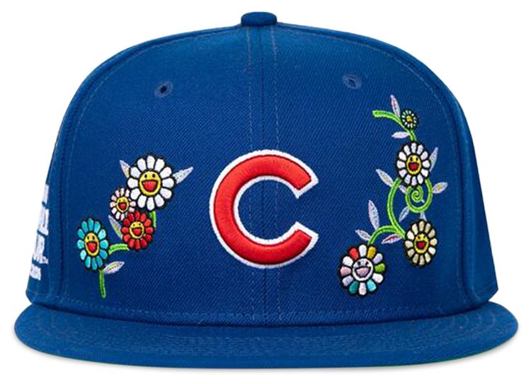 New Era x Takashi Murakami x MLB World Tour Tokyo Series 2025 New Era 59FIFTY Cubs Fitted Hat Blue
