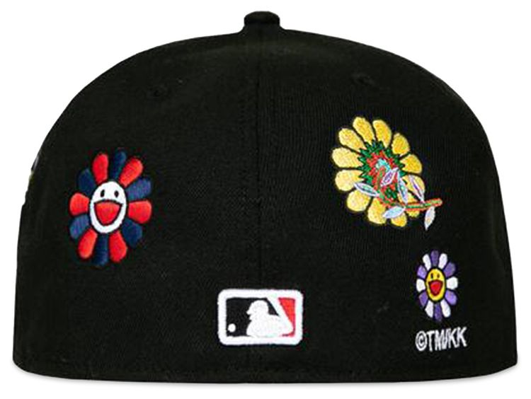 New Era x Takashi Murakami x MLB World Tour Tokyo Series 2025 New Era 59FIFTY Cubs Fitted Hat Black