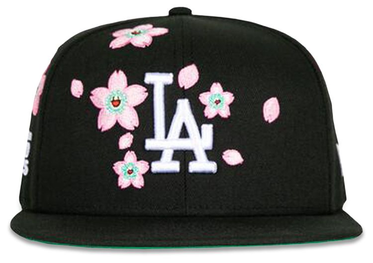 New Era x Takashi Murakami x MLB World Tour Tokyo Series 2025 New Era 9FIFTY Dodgers Snapback Hat Complex Exclusive Black