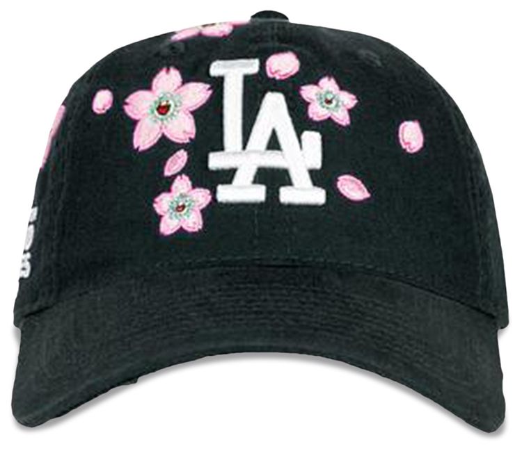 New Era x Takashi Murakami x MLB World Tour Tokyo Series 2025 New Era 9TWENTY Dodgers Strapback Hat Black