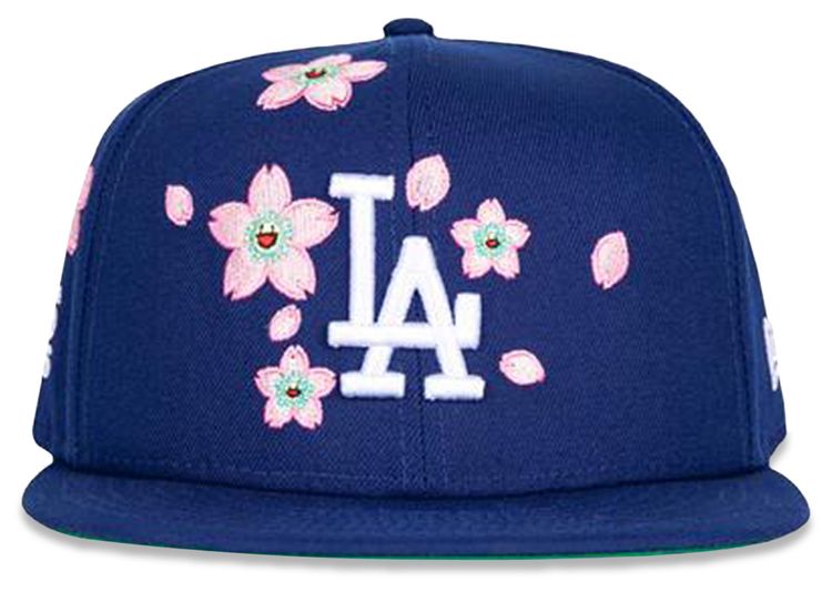 New Era x Takashi Murakami x MLB World Tour Tokyo Series 2025 New Era 9FIFTY Dodgers Snapback Hat Blue