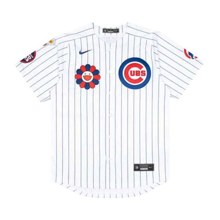 Nike x Takashi Murakami x MLB World Tour Tokyo Series 2025 Cubs Suzuki Jersey White