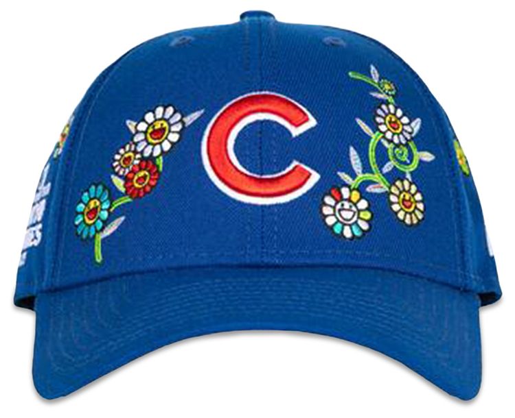 New Era x Takashi Murakami x MLB World Tour Tokyo Series 2025 New Era 9FORTY Cubs Snapback Hat Blue