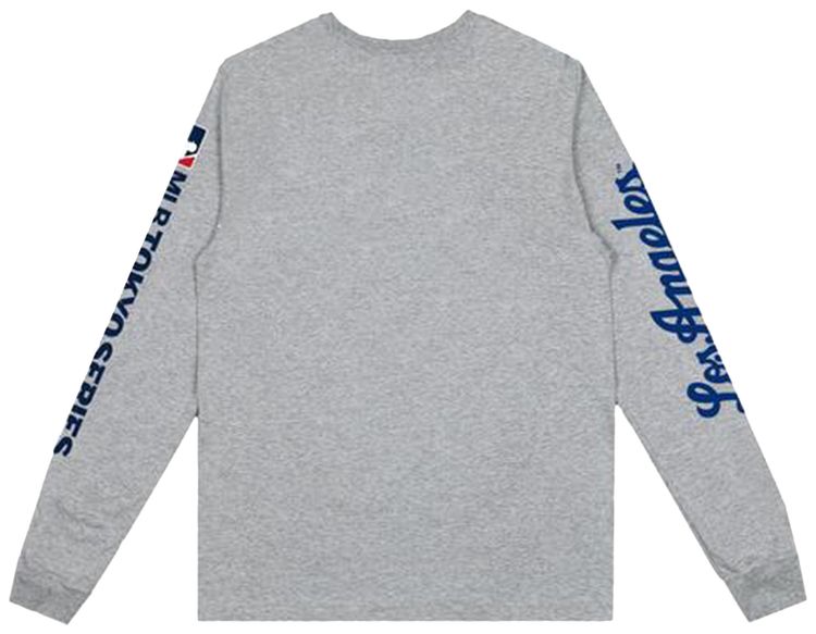 Nike x Takashi Murakami x MLB World Tour Tokyo Series 2025 Dodgers Long Sleeve Tee Grey