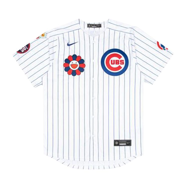 Nike x Takashi Murakami x MLB World Tour Tokyo Series 2025 Cubs Swanson Jersey White