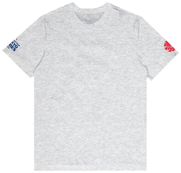 Nike x Takashi Murakami x MLB World Tour Tokyo Series 2025 Cubs Short Sleeve Tee Grey