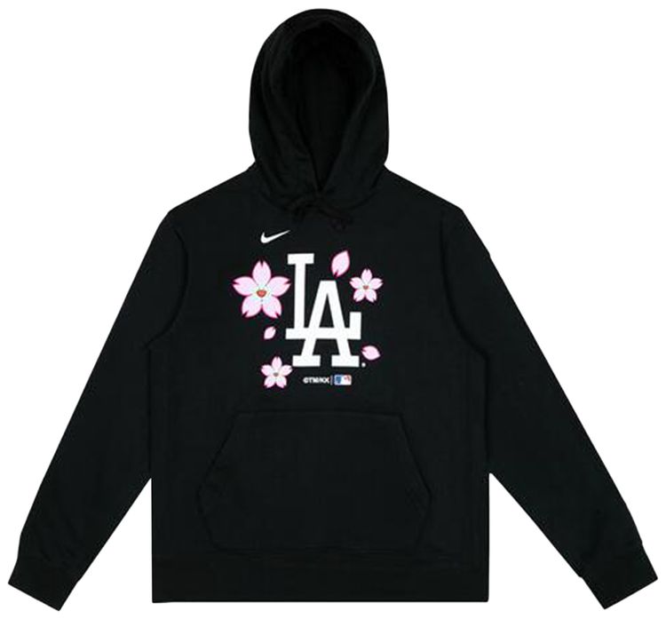 Nike x Takashi Murakami x MLB World Tour Tokyo Series 2025 Dodgers Hoodie Black