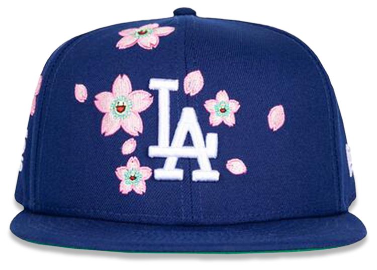 New Era x Takashi Murakami x MLB World Tour Tokyo Series 2025 New Era 59FIFTY Dodgers Fitted Hat Blue