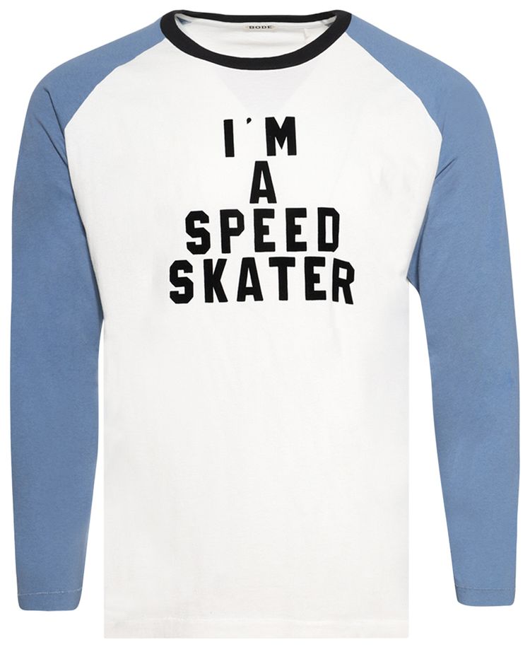 Bode Skater Tee BlueCream