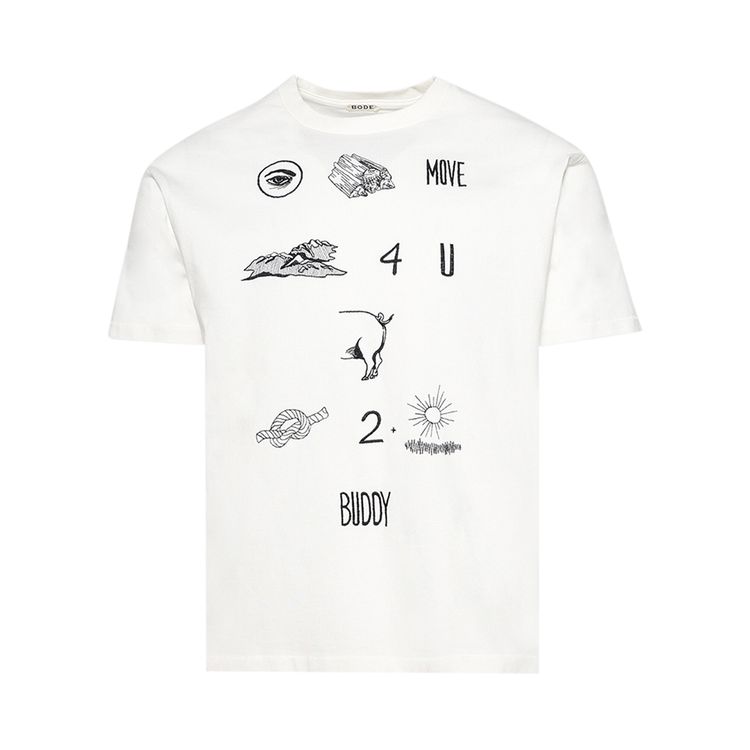 Bode Rebus Tee Cream