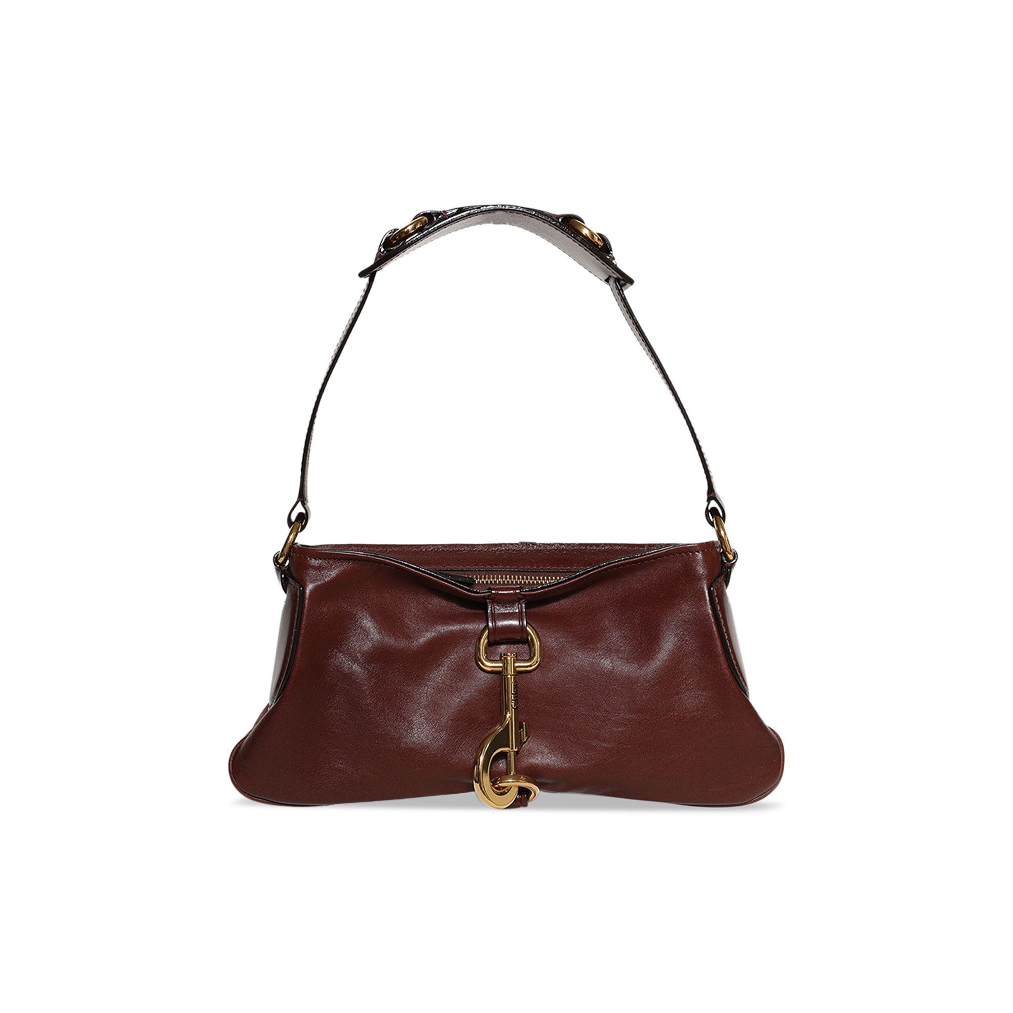 ハンドバッグ Chloe Chc25Ss743 Kerala 25 Chloé Kerala 25 Shoulder Bag in Soft Leather in Black navy