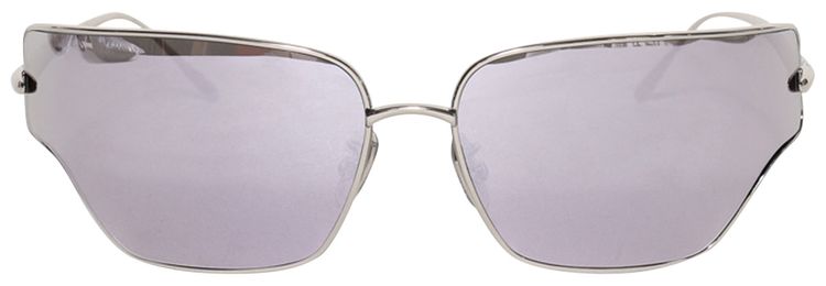Loewe Aviator Sunglasses Shiny PalladiumSmoke Mirror