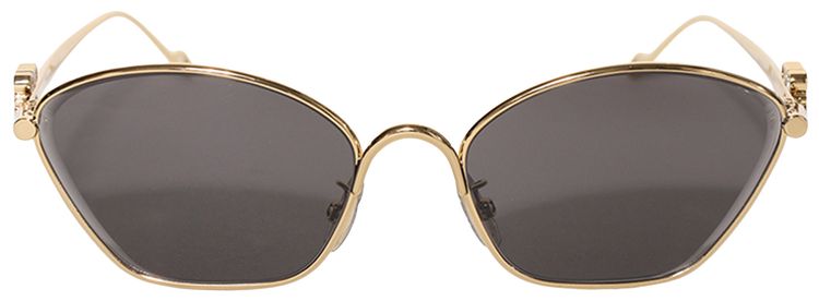 Loewe Anagram Sunglasses Shiny Endura GoldSmoke