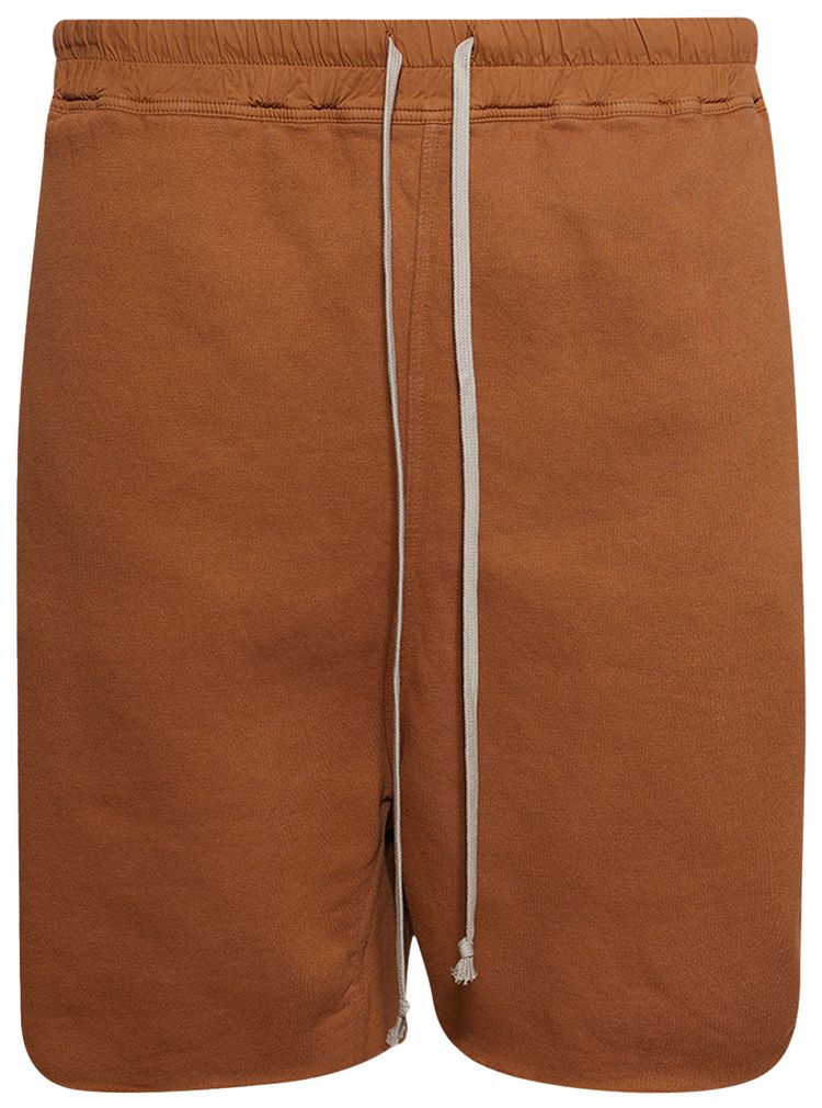 Rick Owens DRKSHDW Long Boxers Butt Zip Shorts Orange