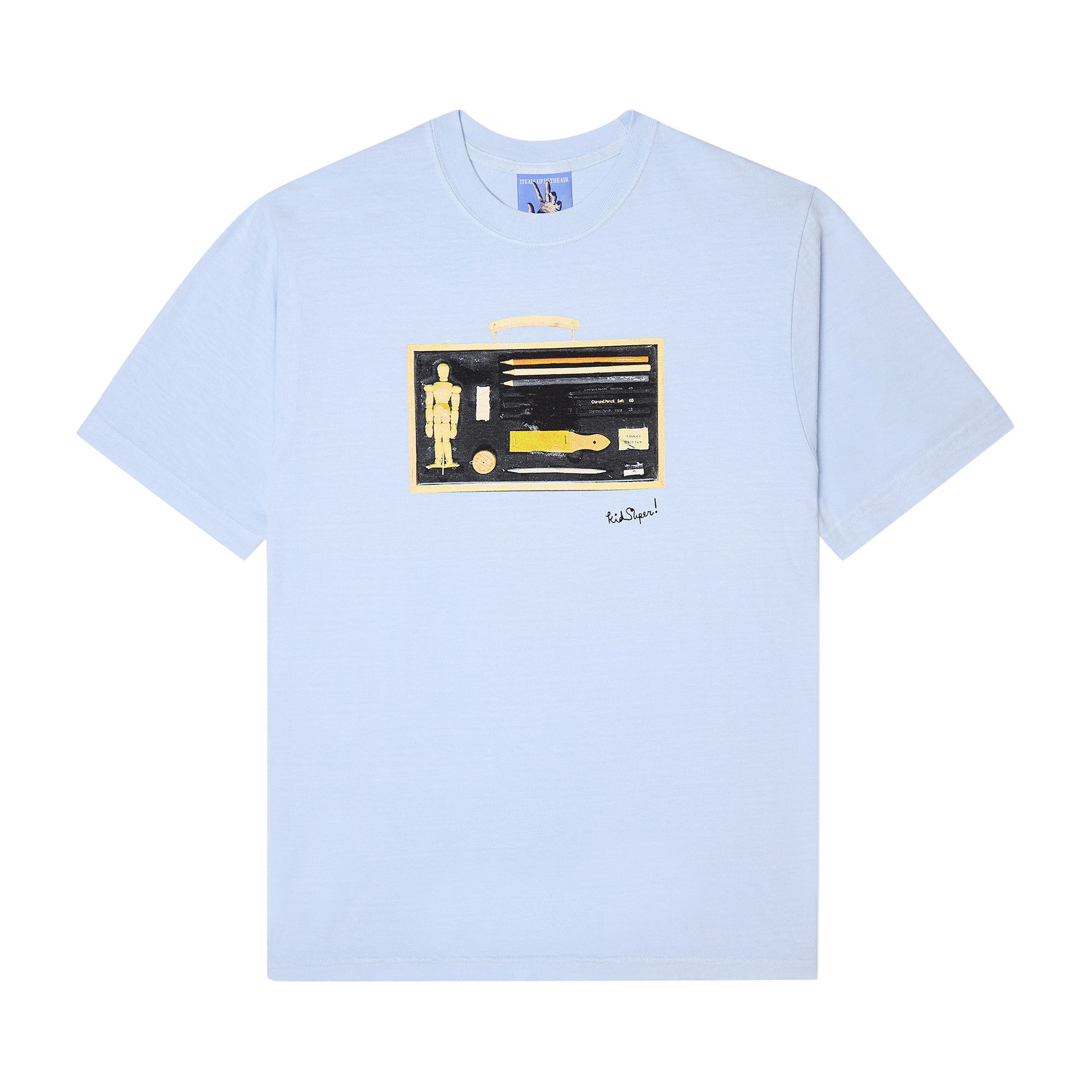 ◆KidSuper◆ [Kid Super] SS25 short sleeve t-shirt TEE01 PUP KidSuper String Puppets T-Shirt | Cream | SVD USA