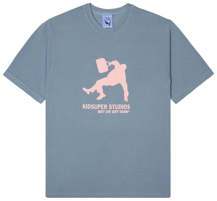 KidSuper Get Up Get Goin Tee Slate