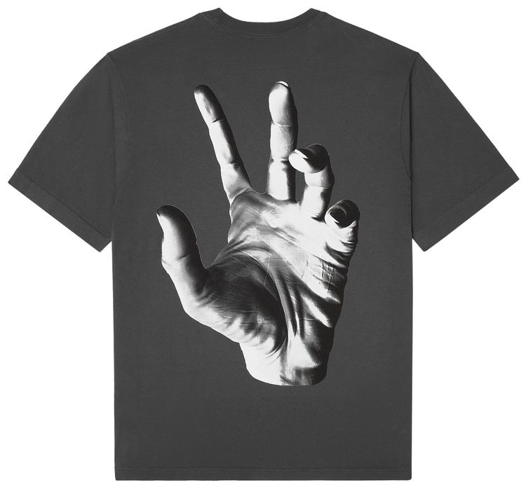KidSuper Puppet Hand Tee Black