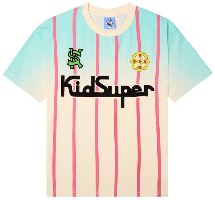 KidSuper Soccer Jersey Tee Multicolor