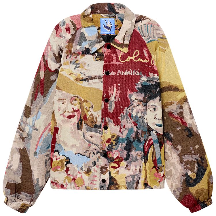 KidSuper Jaquard Painting Jacket Multicolor