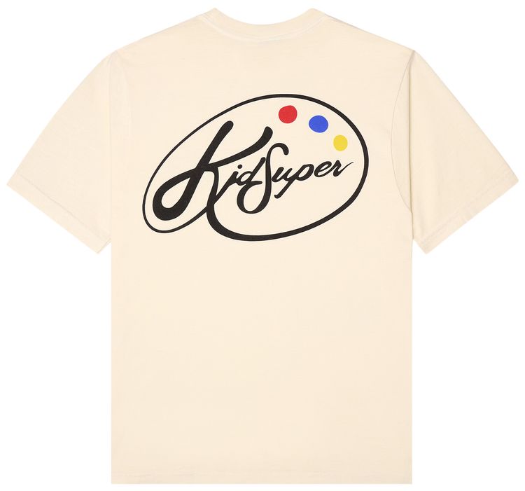 KidSuper Paint Palette Tee Cream