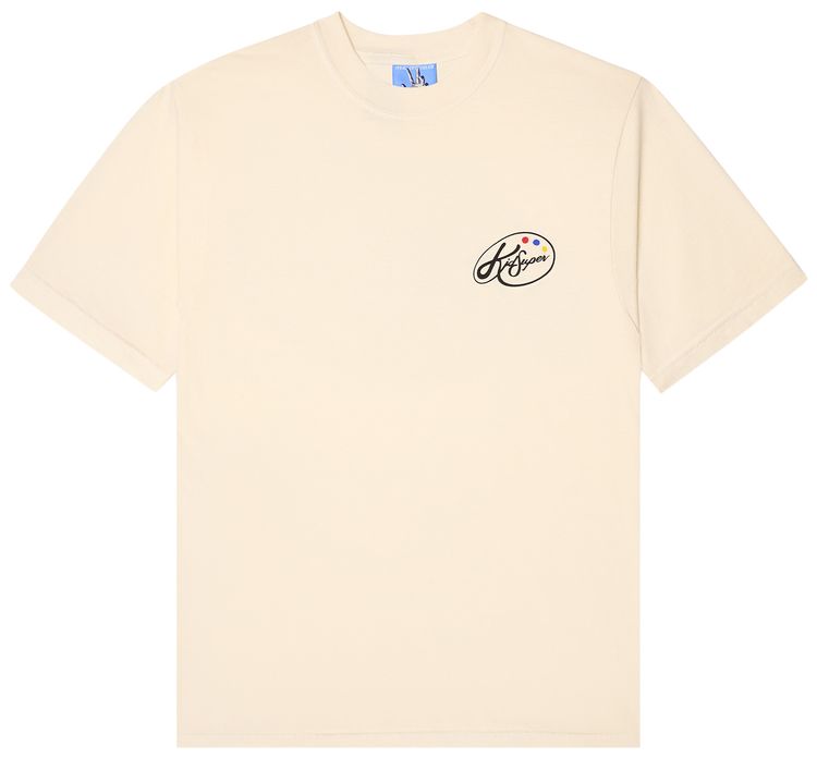 KidSuper Paint Palette Tee Cream