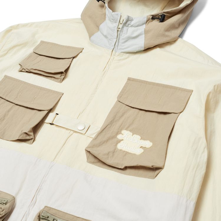 KidSuper 10 Pocket Tech Jacket Cream
