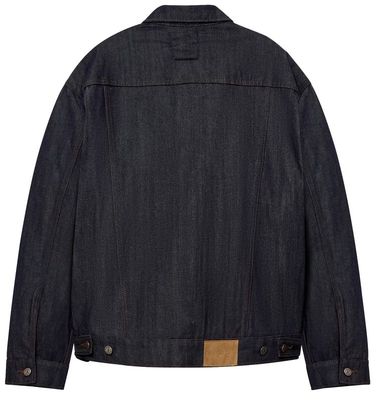 KidSuper Raw Denim Multi Pocket Jacket Indigo