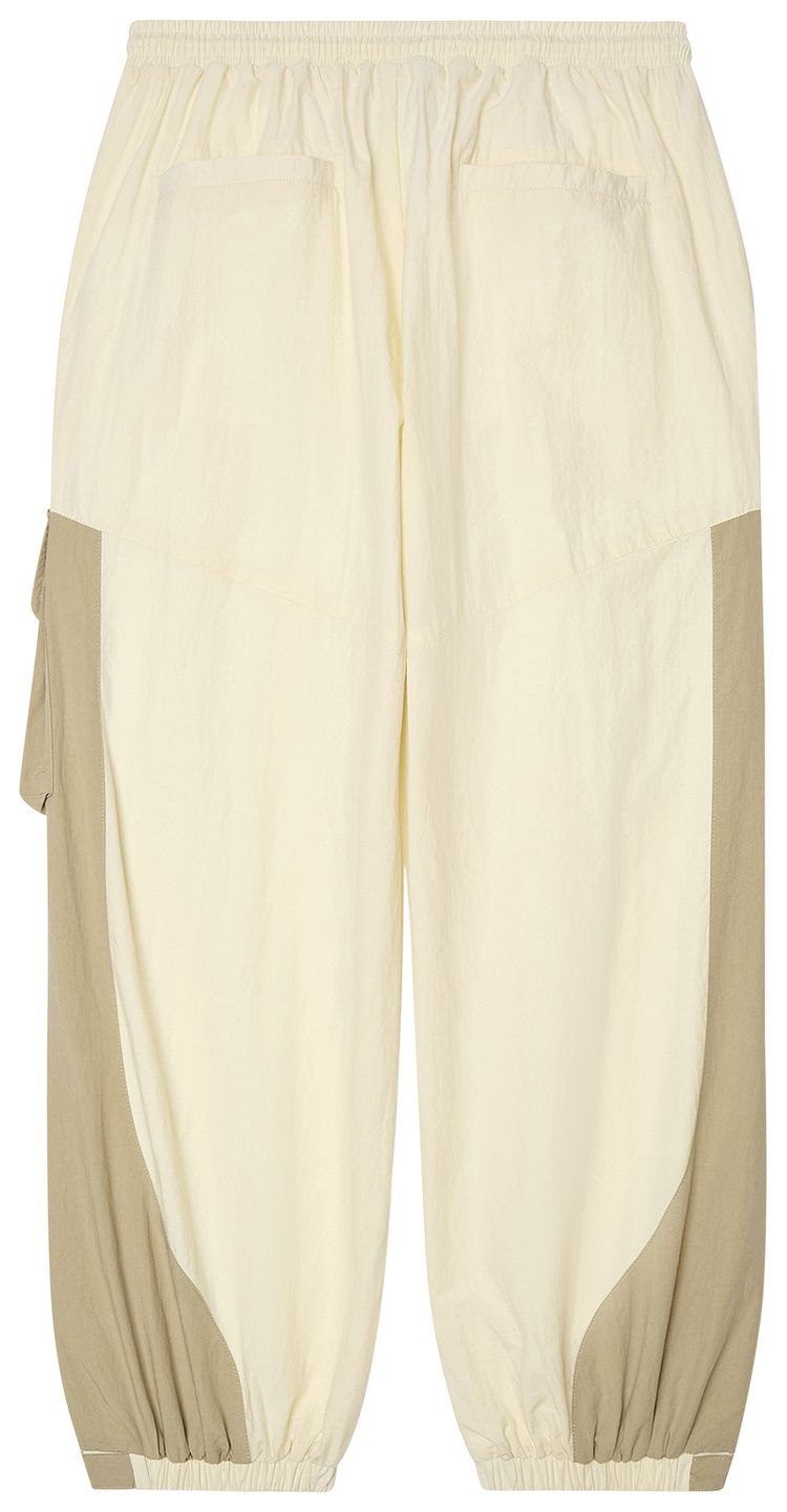 KidSuper Cargo Pocket Track Pants Cream