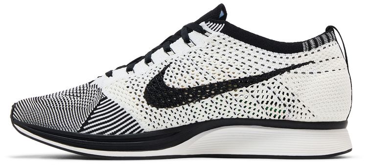 Flyknit Racer Black White
