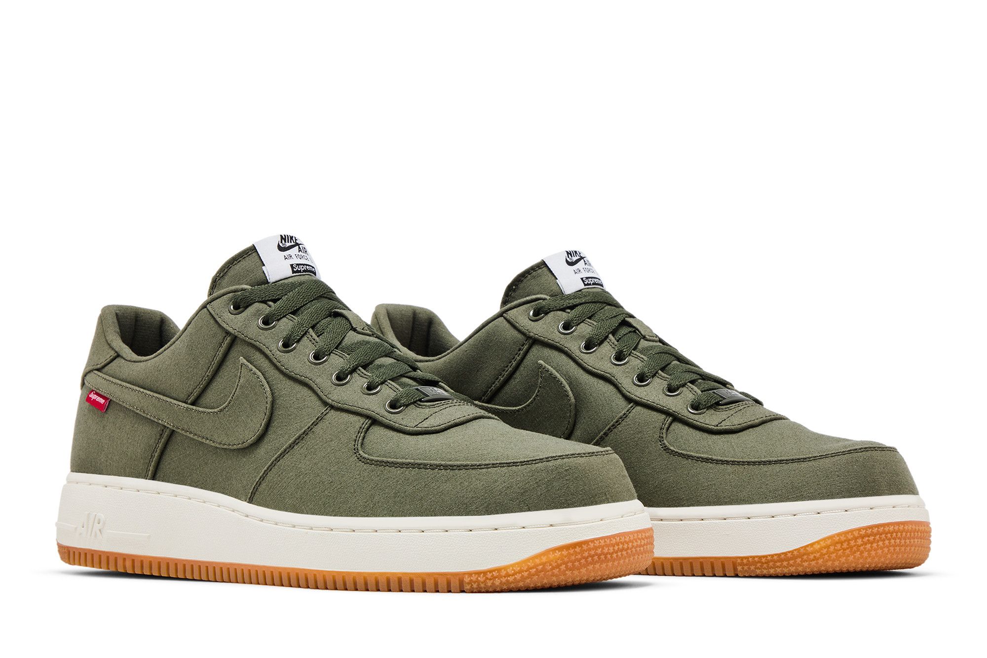Buy Supreme x Nike Air Force 1 Low Premium 08 NRG 'Cargo Khaki
