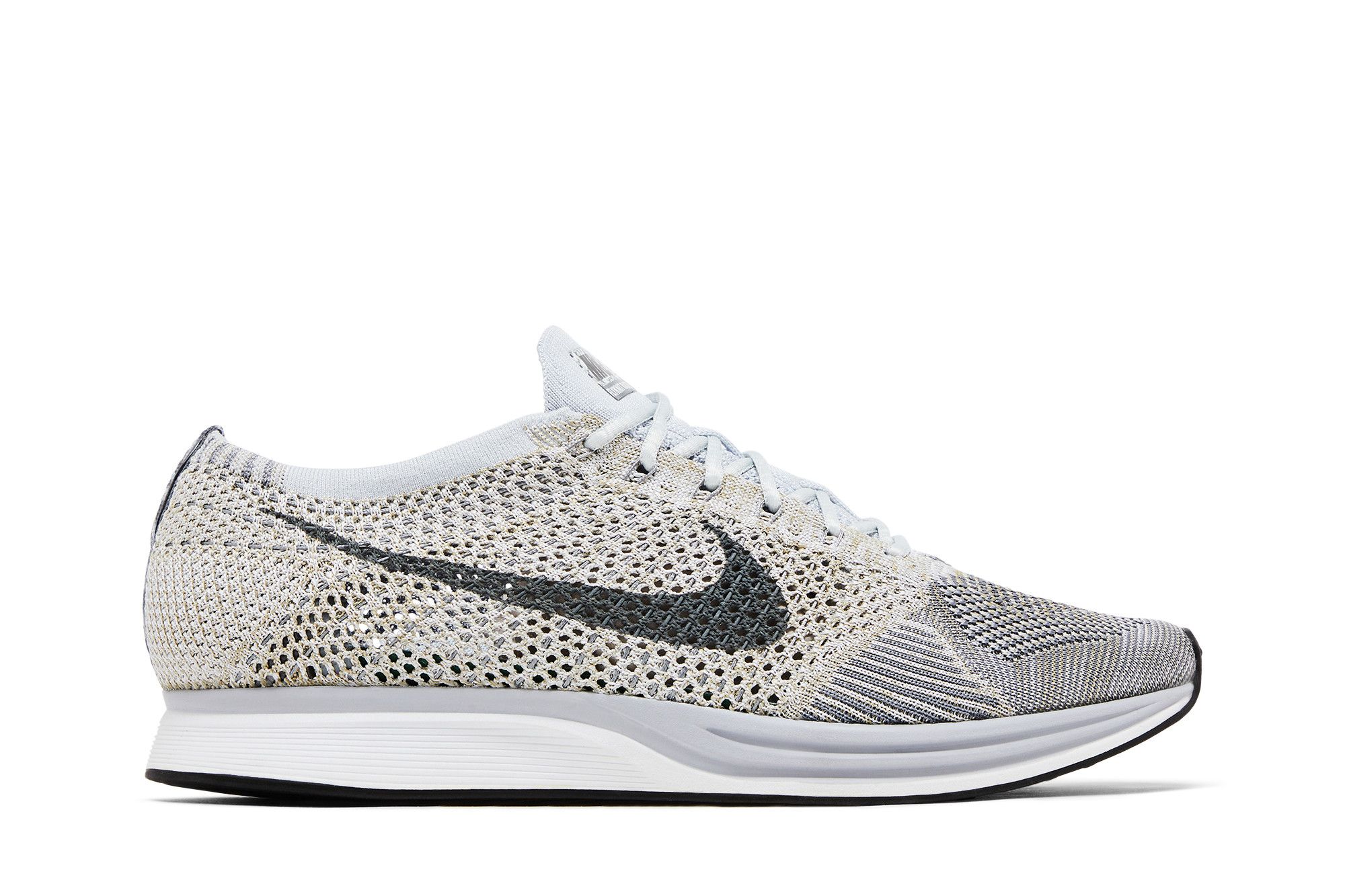 新品未使用　Nike Flyknit Racer 27cm Nike Flyknit Racer Volt Black Sequoia Neon Yellow Green Mens