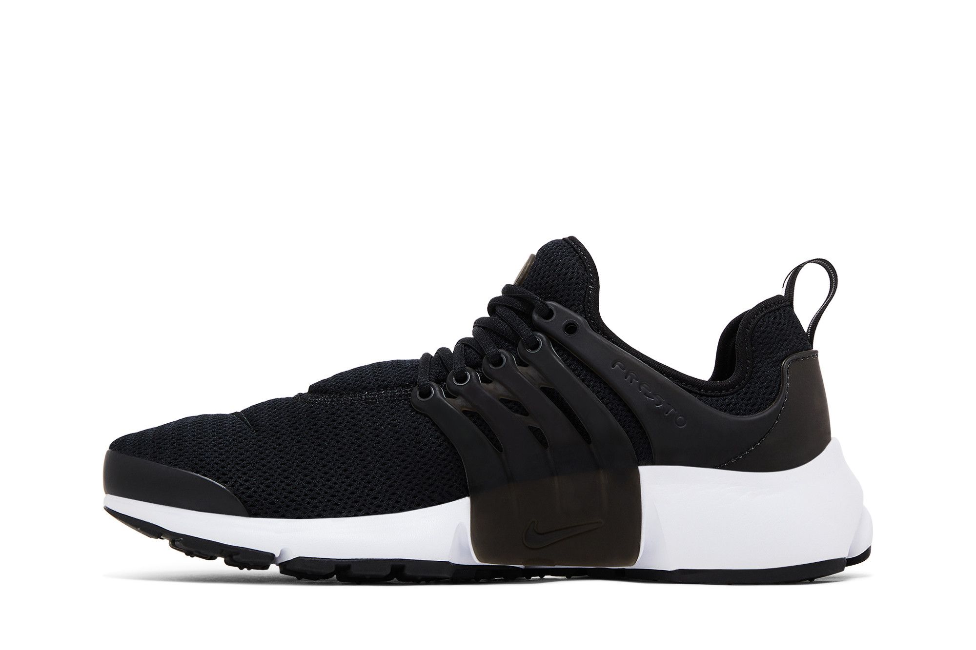 women's nike presto black and white