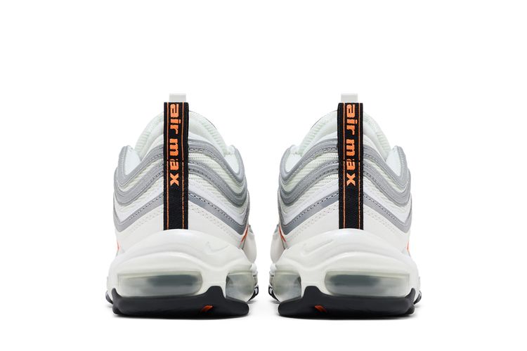 Shop Nike Air Max 97 White/metallic Silver/cone Nike Air Max 97