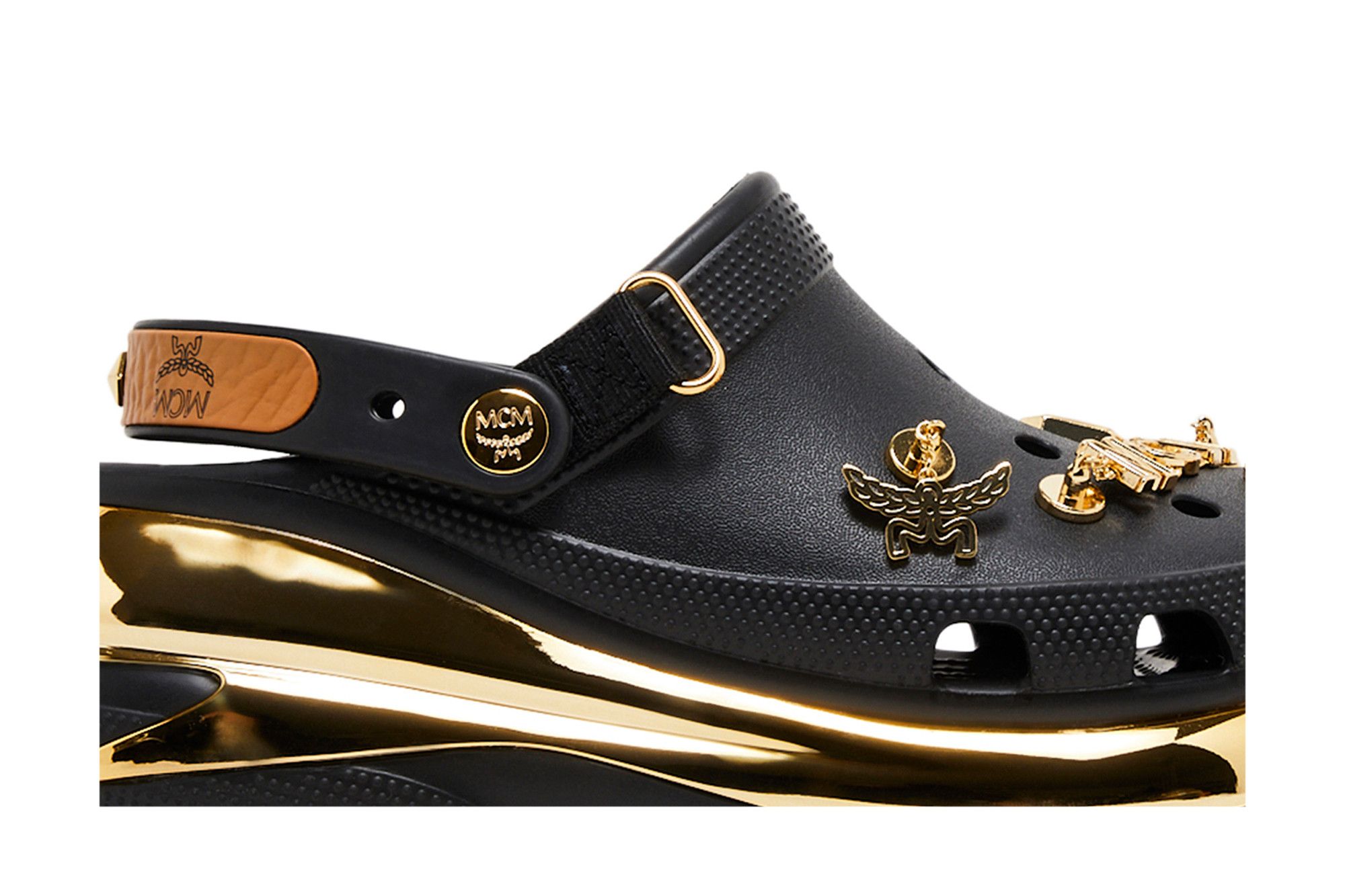 Buy MCM x Mega Crush Clog 'Belt Bag Bracelet - Black