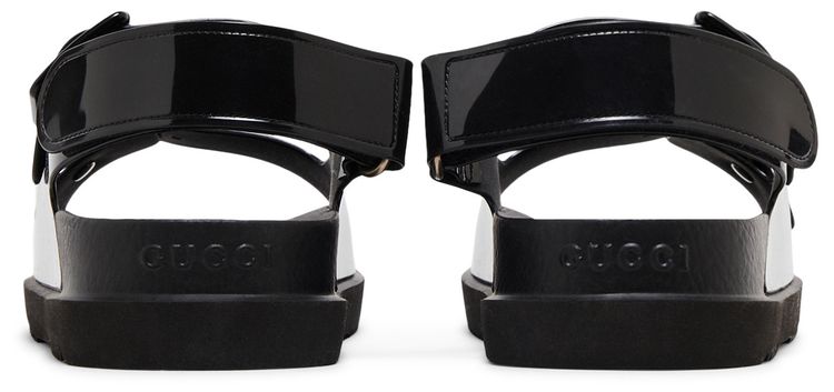 Gucci Wmns Mini Double G Sandal Black