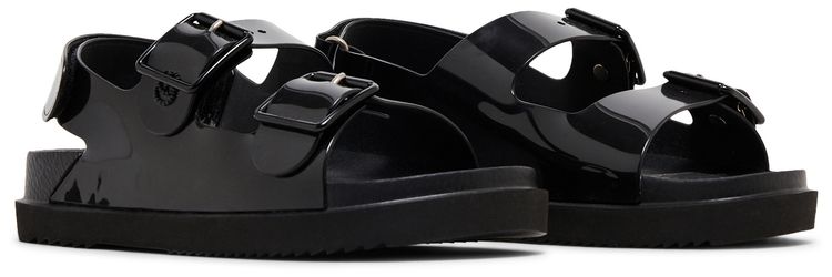 Gucci Wmns Mini Double G Sandal Black