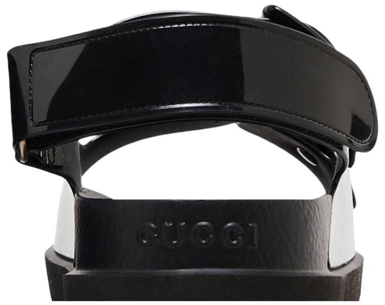 Gucci Wmns Mini Double G Sandal Black