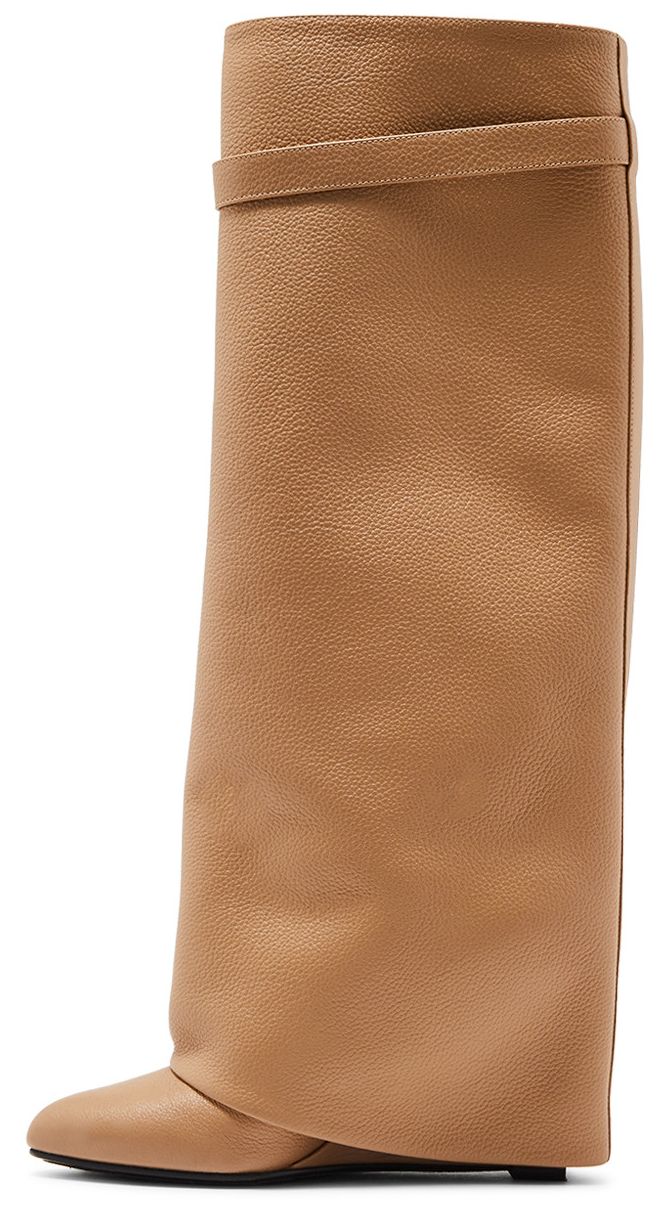 Givenchy Wmns Shark Lock Boot Beige