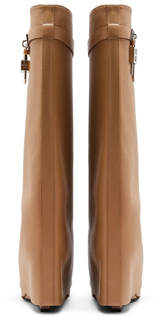 Givenchy Wmns Shark Lock Boot Beige