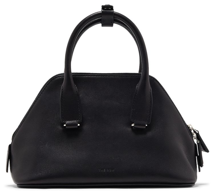 The Row Mini Devon Bag Black
