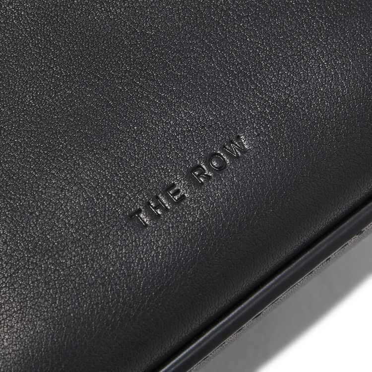 The Row Mini Devon Bag Black