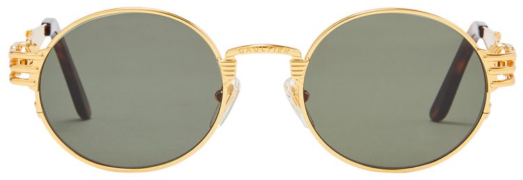 Jean Paul Gaultier Double Resort Sunglasses Gold
