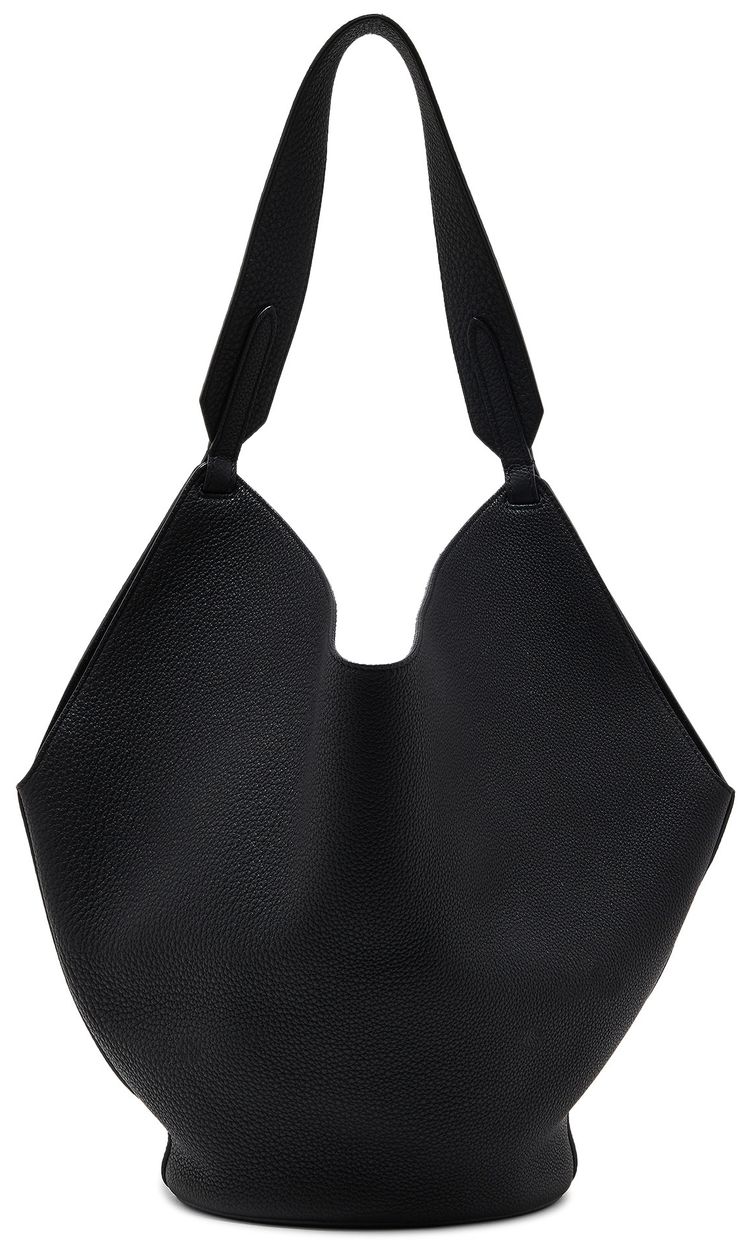 Khaite Small Lotus Tote Bag Black